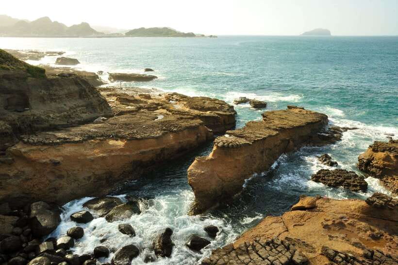 From Taipei: Full-Day Trip to Jiufen, Yehliu, Shifen & More - Golden Waterfall and Jinguashi’s gold country