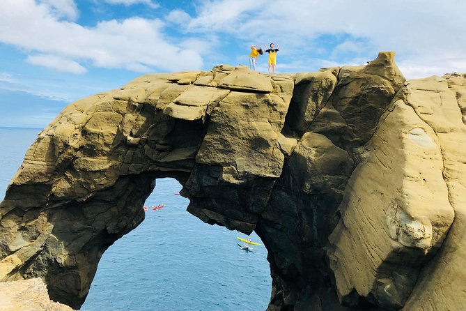 One-day private chartered car tour in Taipei: Yehliu, Jiufen, Pingxi, North Coast popular attractions with chartered car, professional Chinese/English driver - Jiufen Old Street, tea houses, and steep lanes