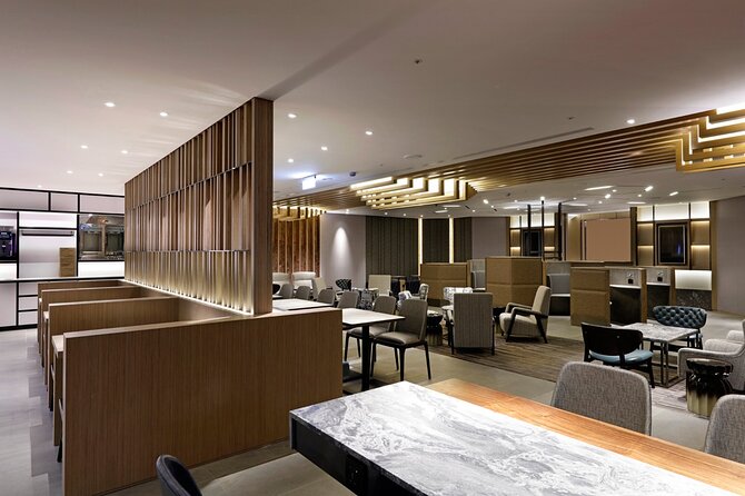 Taiwan Taoyuan International Airport Plaza Premium Lounge - Getting through security before you reach the lounge