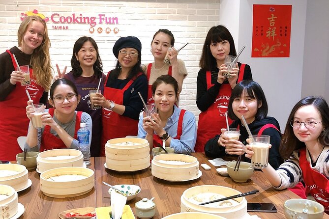 Xiao Long Bao, Pork thick soup, Bubble milk tea. Taiwan Traditional Light Meals Experience-B (Taipei Cooking Class) - A Good Choice for Families With Older Children